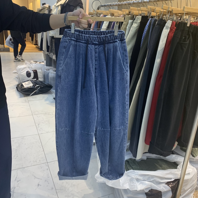 OTGEULY韓國直郵東大門代購女裝新品時尚職業24秋冬牛仔褲OTGEULY/衣架牌牛仔褲圖色1
