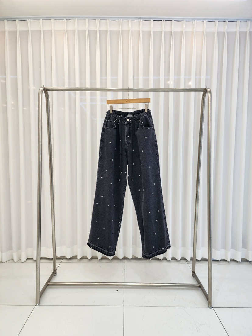 THE FIRST韓國直郵女裝新款熱賣休閑職業時尚人氣推薦牛仔褲THE FIRST牛仔褲圖色1