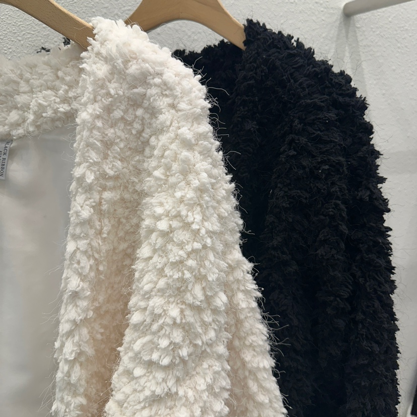 BLACK RIBBON韓國直郵女裝新款24秋冬真品熱賣時尚夾克開衫BLACK RIBBON-A夾克