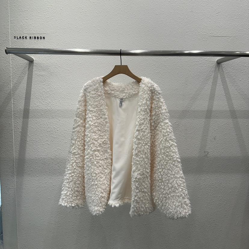 BLACK RIBBON韓國直郵女裝新款24秋冬真品熱賣時尚夾克開衫BLACK RIBBON-A夾克圖色1