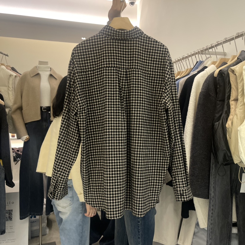 Philo韓國直郵女裝新品職業真品24秋冬休閑熱賣襯衫蕾絲衫PHILO襯衫/蕾絲衫
