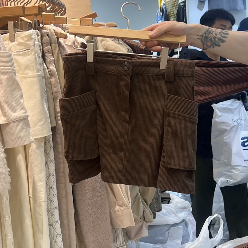 MIENNE直郵韓國代購女裝新品24秋冬推薦人氣時尚休閑短裙MIENNE短裙圖色4
