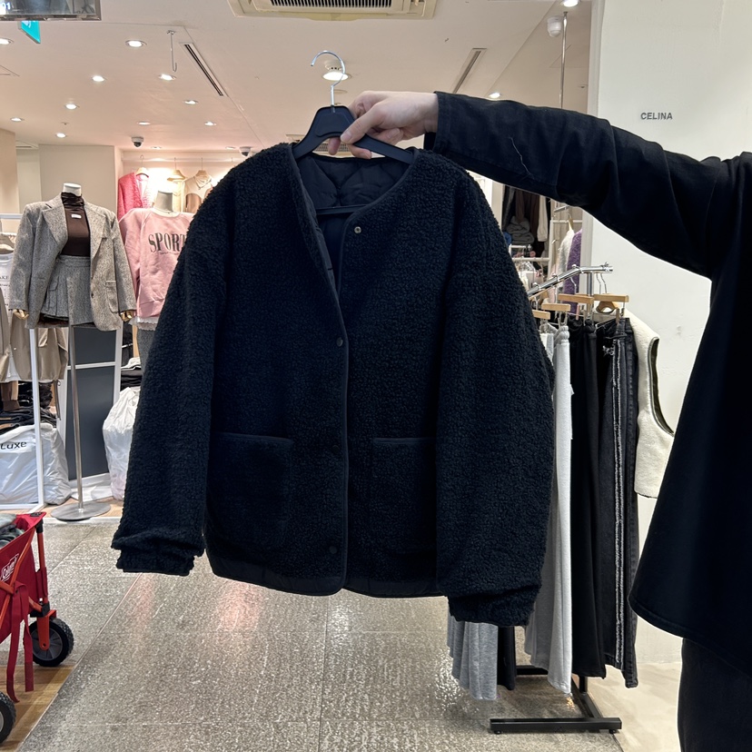 CELI-533-NA直郵韓國代購女裝新品時尚夾克兩面穿雙面CELI_NA夾克圖色2