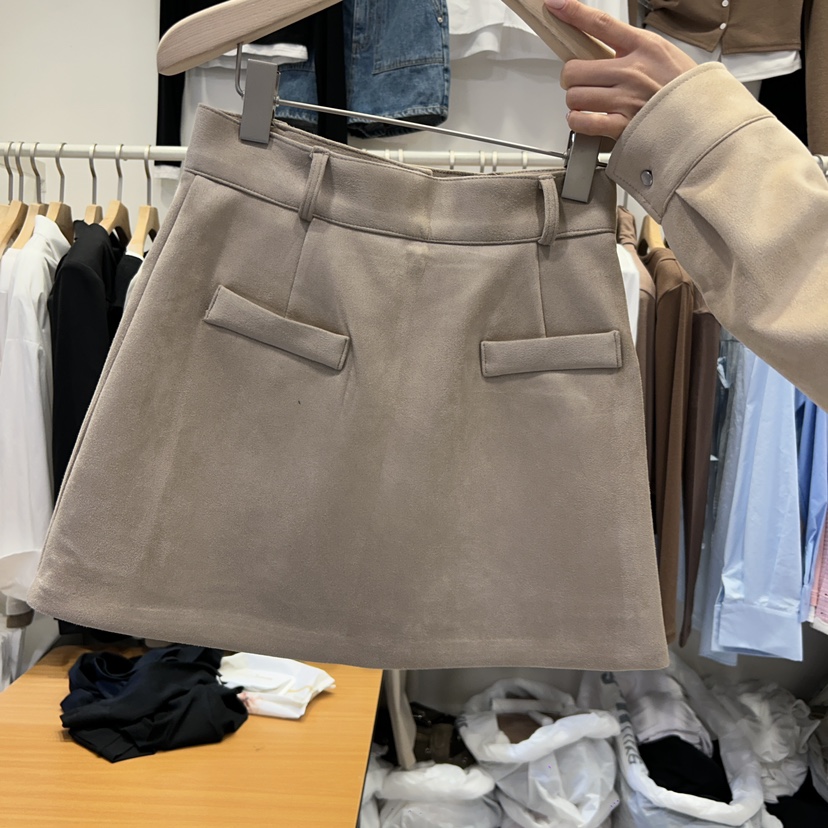 Republlc of/qc韓國直郵東大門實拍女裝新品熱賣職業短裙Republlc of qc短裙