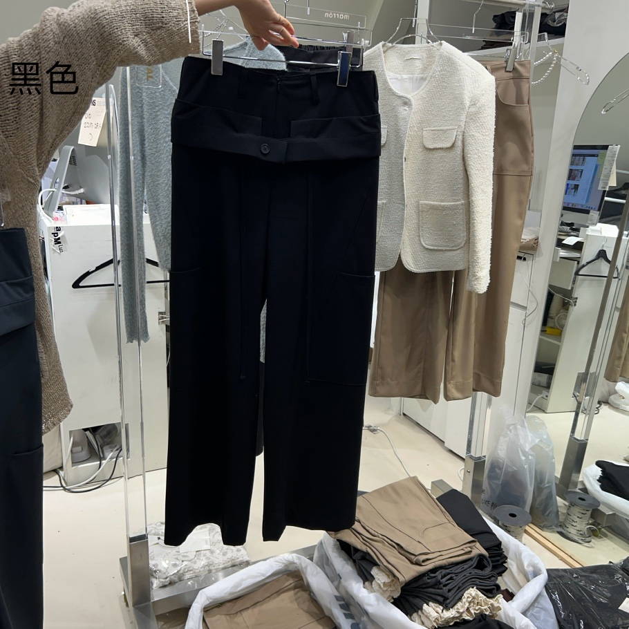 OWNS韓國直郵東大門代購女裝新款人氣休閑推薦真品24秋冬休閑褲OWNS休閑褲圖色2