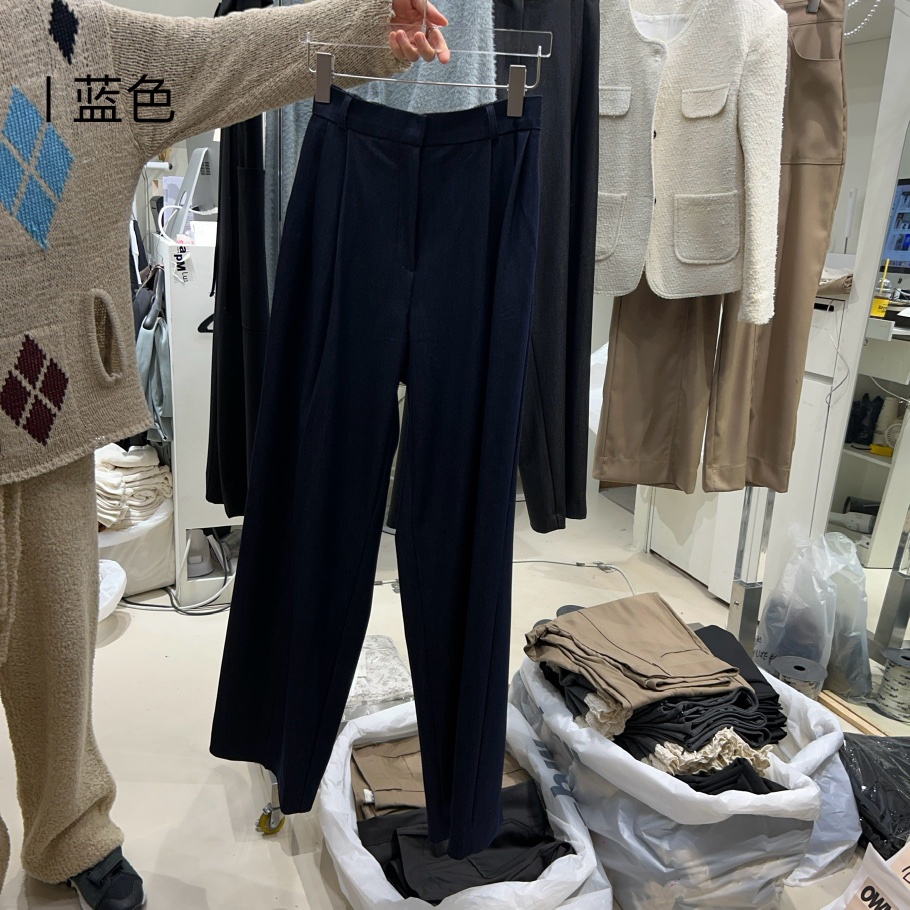 OWNS直郵韓國代購女裝新品人氣真品推薦熱賣職業24秋冬休閑褲OWNS休閑褲