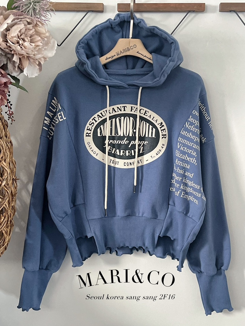 MARI CO直郵韓國代購女裝新款真品人氣職業休閑推薦熱賣衛衣ARANCIA衛衣圖色2