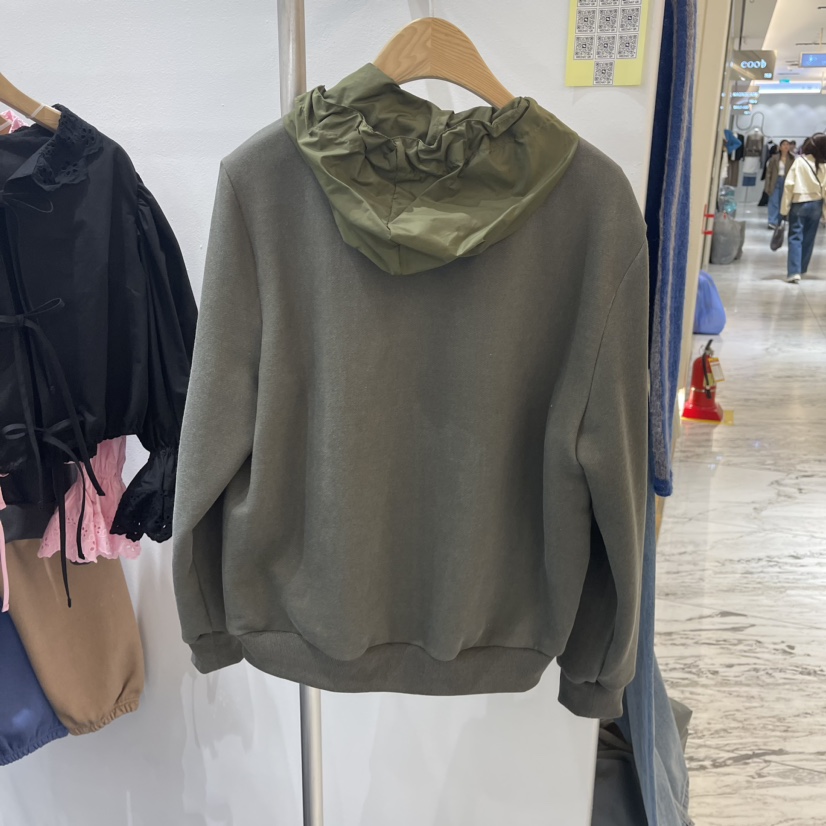 ALICE N GIA/PLAT韓國直郵女裝新品人氣職業衛衣拉鏈連帽Platseoul/ALICE N GIA衛衣