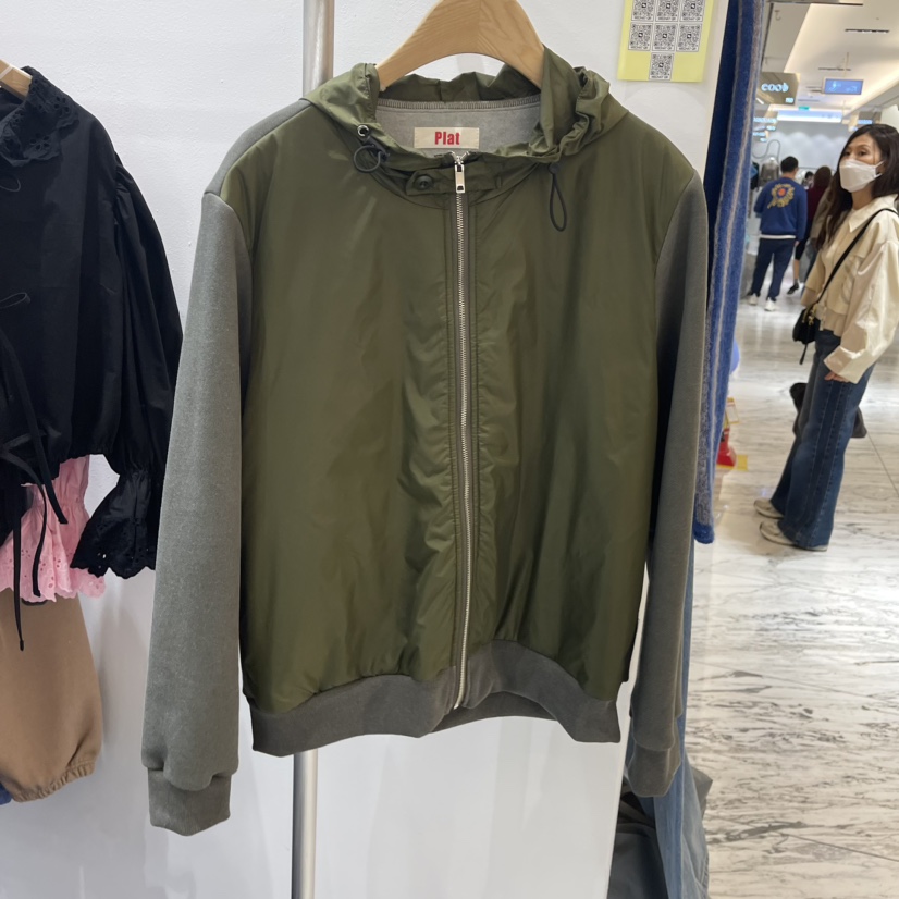 ALICE N GIA/PLAT韓國直郵女裝新品人氣職業衛衣拉鏈連帽Platseoul/ALICE N GIA衛衣圖色2