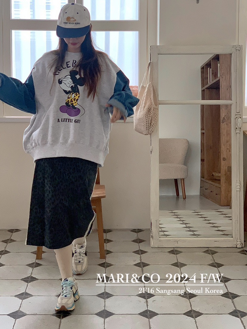 MARI CO韓國直郵東大門代購女裝新品熱賣真品24秋冬衛衣ARANCIA衛衣