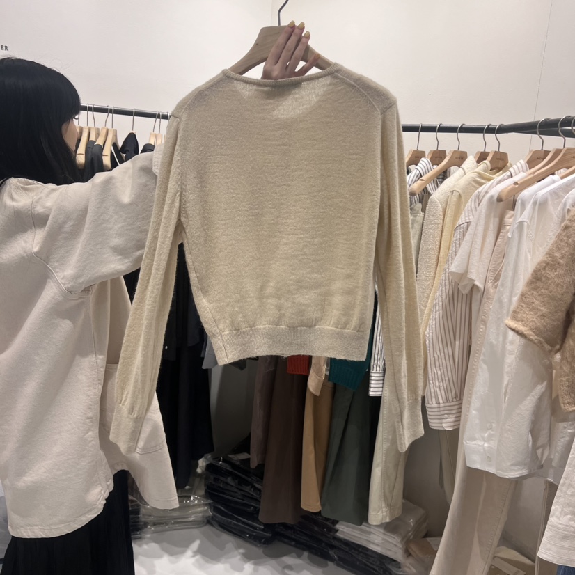 MOWER韓國直郵女裝新款職業推薦真品24秋冬休閑人氣針織衫MOWER針織衫
