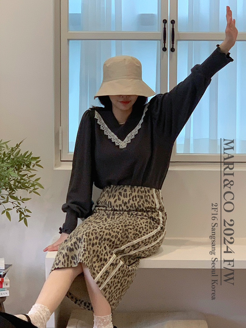 MARI CO直郵韓國代購女裝新款真品時尚人氣推薦24秋冬衛衣ARANCIA衛衣