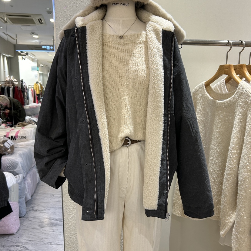 VERT NEUF韓國直郵女裝新品24秋冬熱賣人氣推薦職業夾克VERT NEUF夾克圖色2