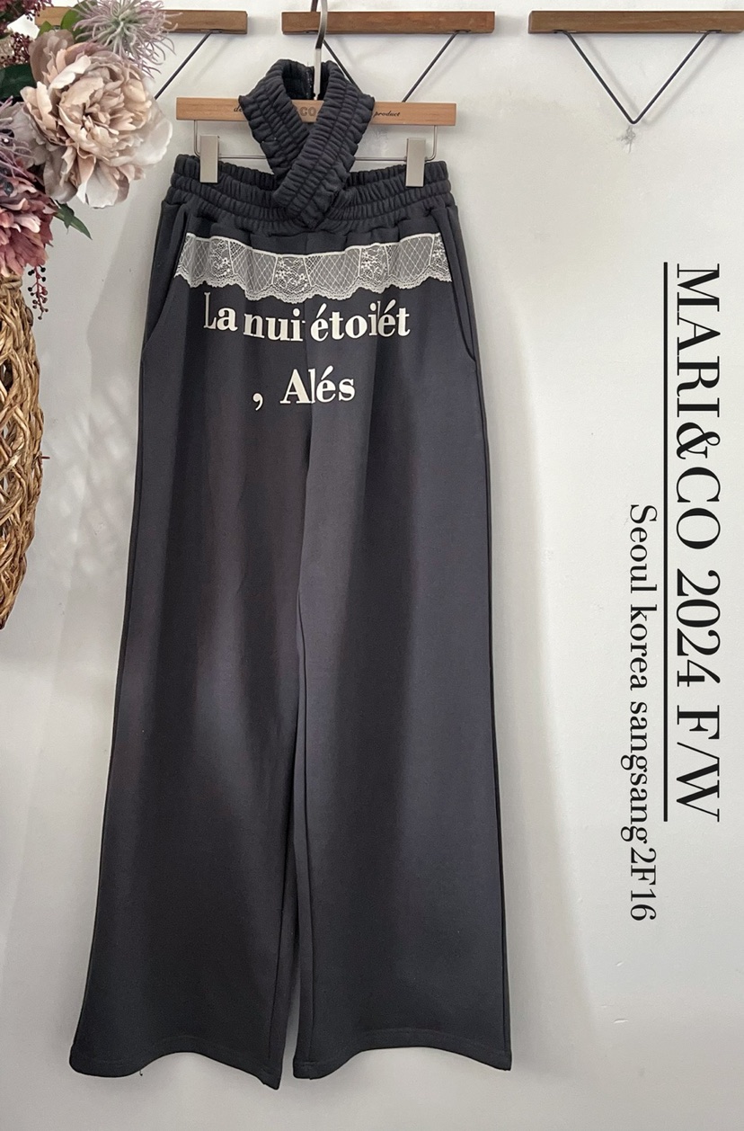 MARI CO直郵韓國代購女裝新品24秋冬真品休閑人氣休閑褲ARANCIA休閑褲圖色3