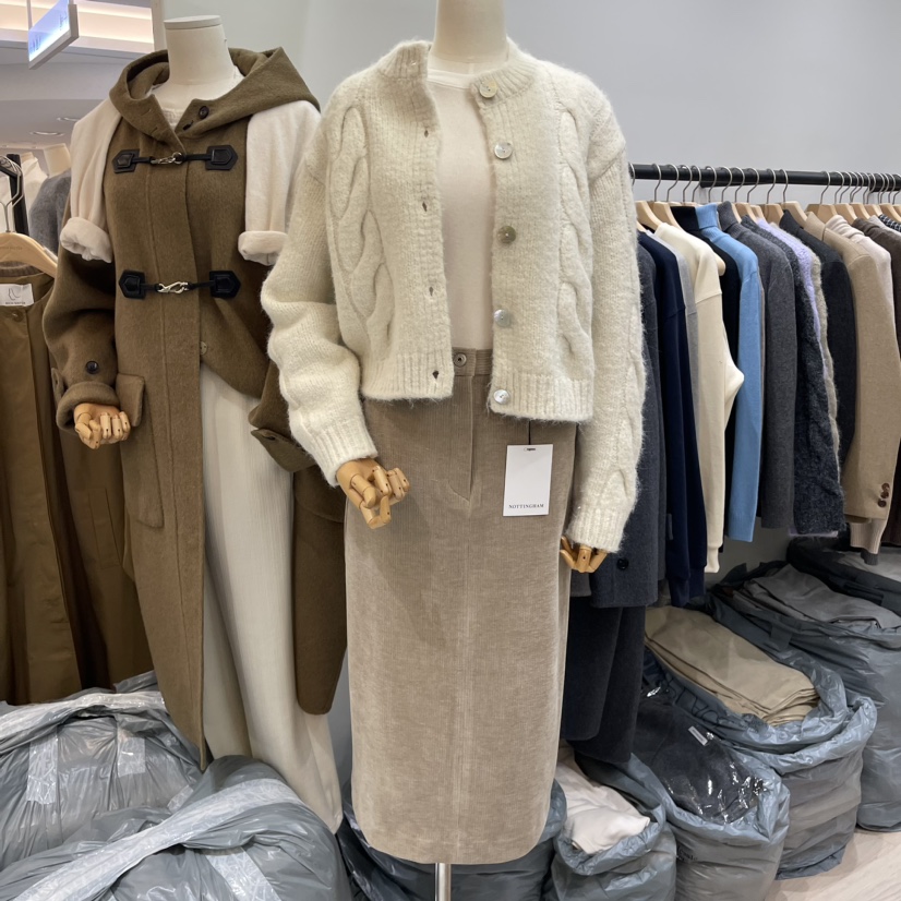 NOTTINGHAM韓國直郵東大門代購女裝新款休閑時尚真品推薦長裙NOTTINGHAM長裙