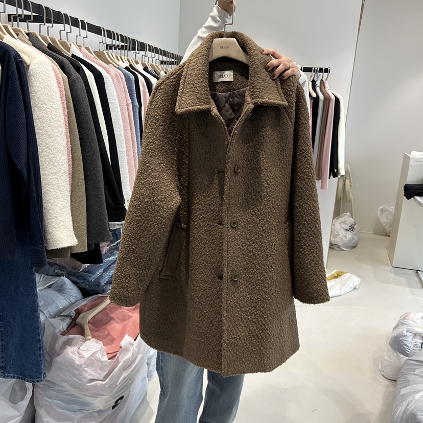 Bread韓國直郵東大門代購女裝新品休閑24秋冬推薦職業夾克BREAD夾克圖色1