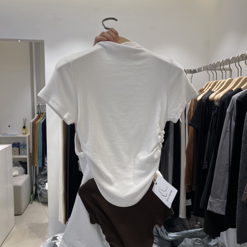RICH SISTER韓國直郵東大門代購女裝新品人氣職業熱賣休閑T恤RICH SISTERT恤