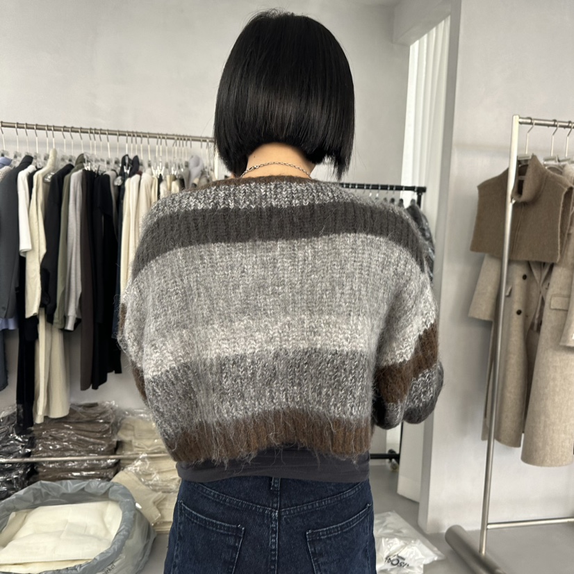 MAISONSTAFF/LE SMOKING韓國直郵女裝新品推薦熱賣針織衫MAISONSTAFF針織衫