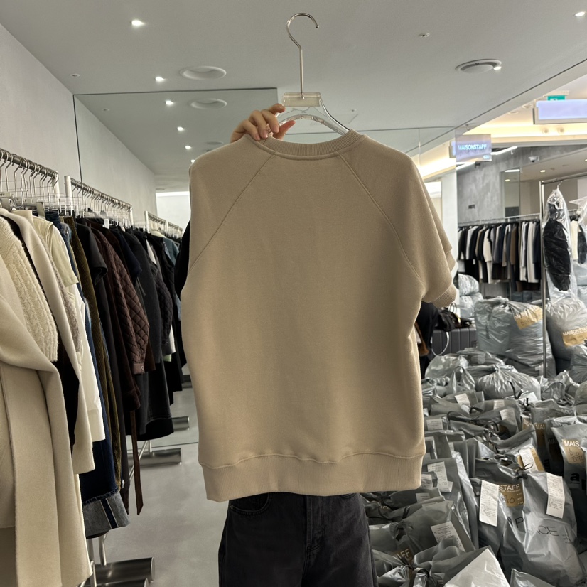MAISONSTAFF/LE SMOKING韓國直郵女裝新品休閑真品24秋冬T恤MAISONSTAFFT恤