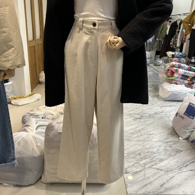 Bread韓國直郵東大門實拍女裝新品熱賣休閑24秋冬人氣休閑褲BREAD休閑褲圖色3