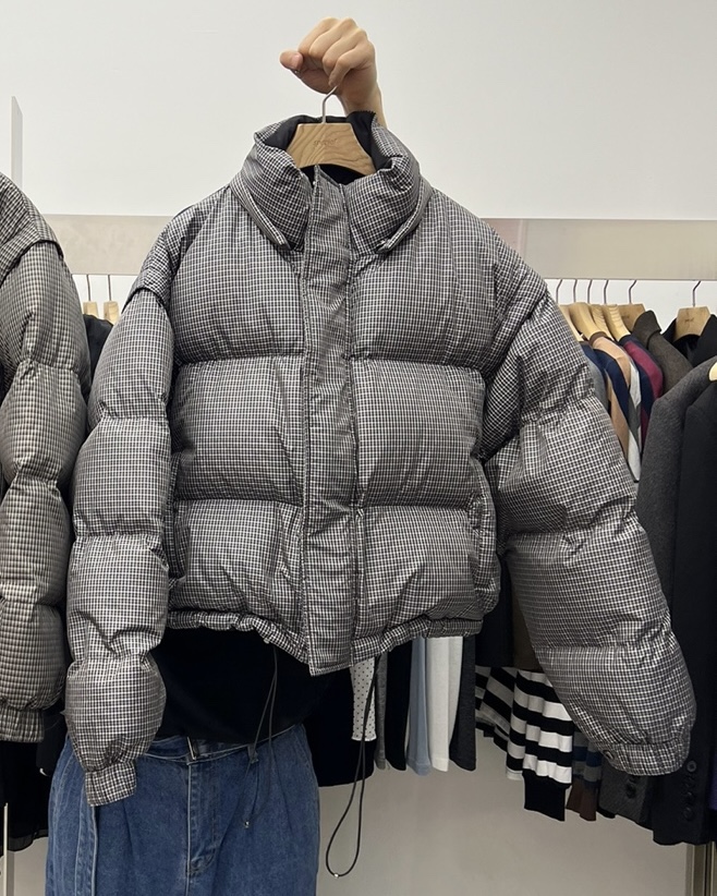 Special韓國直郵東大門實拍女裝新品職業短款羽絨服可拆卸兩面穿雙面鴨絨SPECIAL短款羽絨服圖色4
