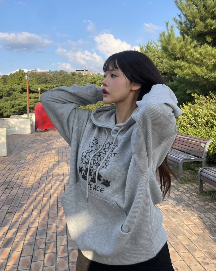 J.needs韓國直郵女裝新款休閑時尚職業24秋冬真品人氣衛衣J.needs衛衣