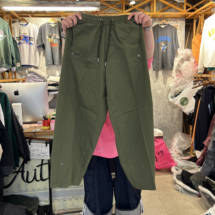 AUTHENTIC-男裝韓國直郵女裝新款時尚職業休閑休閑褲工裝褲AUTHENTIC-男裝休閑褲圖色3