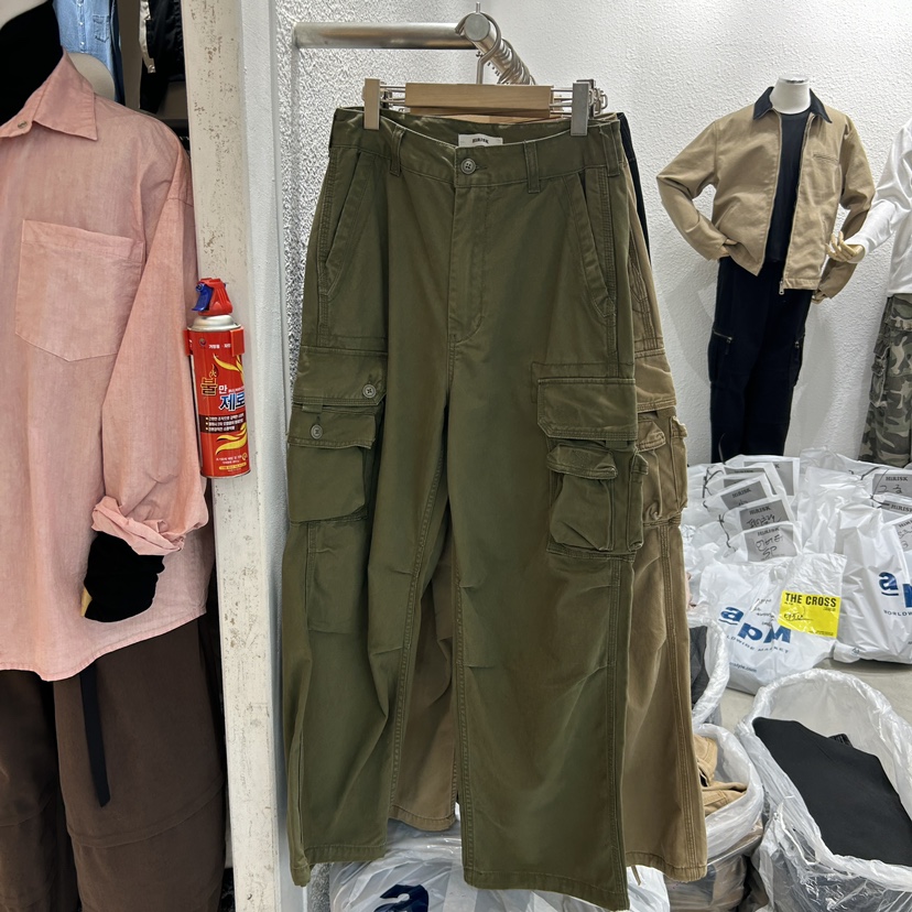 HIRISK韓國直郵東大門代購女裝新品24秋冬真品熱賣休閑褲HIRISK休閑褲圖色2