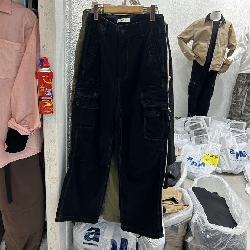 HIRISK韓國直郵東大門代購女裝新品24秋冬真品熱賣休閑褲HIRISK休閑褲圖色3