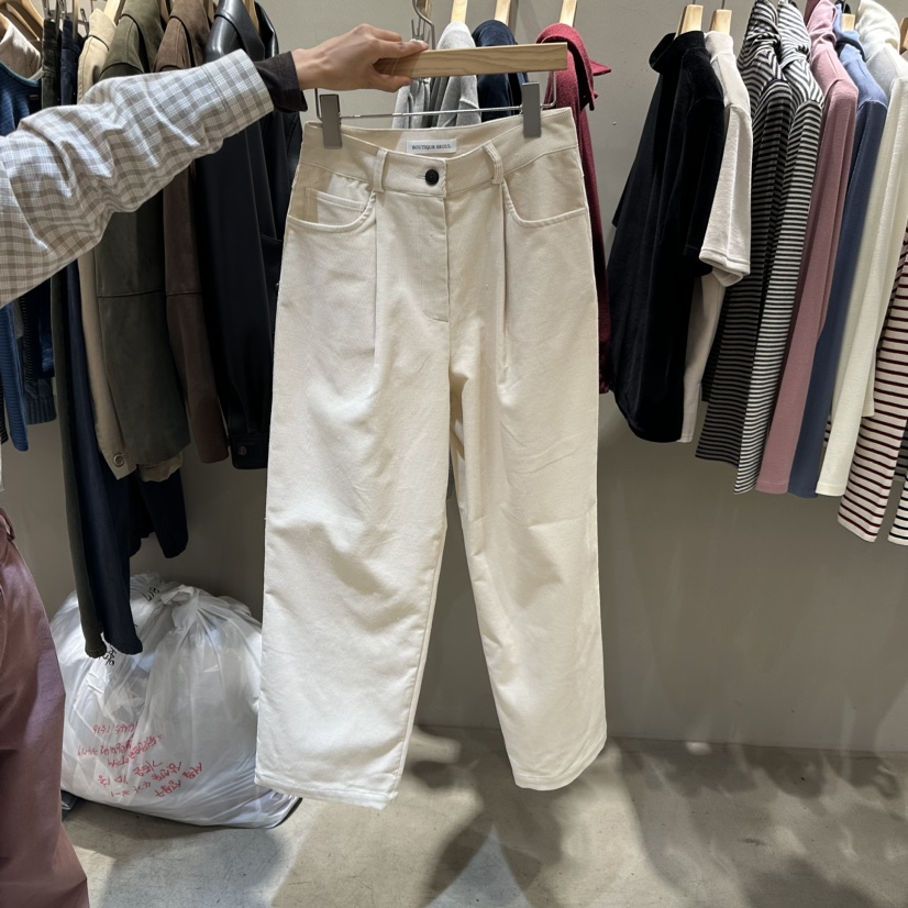 But ton/BOUTIQUE SEOUL韓國直郵東大門代購女裝新款熱賣休閑褲CREDITO休閑褲圖色2