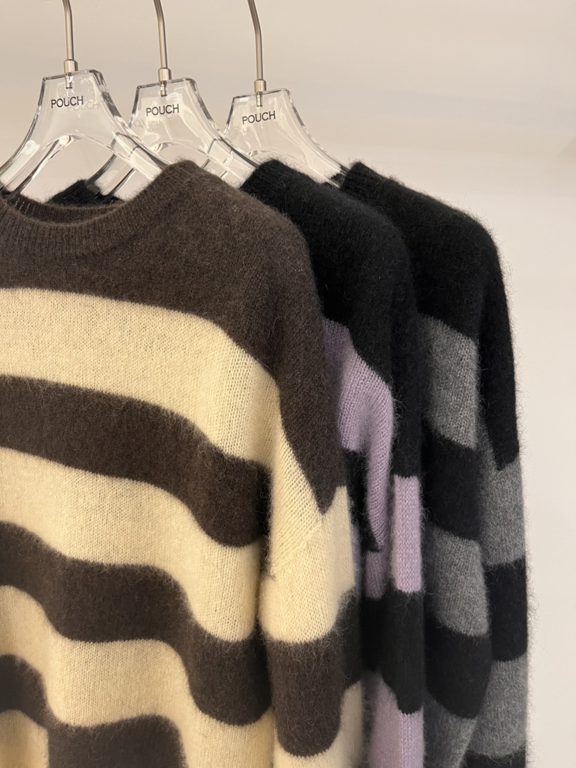 POUCH韓國直郵東大門實拍女裝新品真品休閑人氣時尚推薦針織衫POUCH針織衫