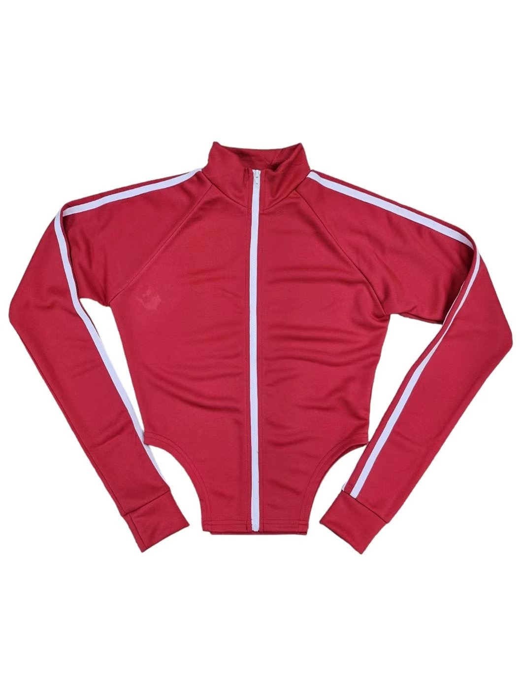 LIP STICK韓國直郵東大門實拍女裝新款人氣職業長袖T恤拉鏈LIP STICK長袖T恤