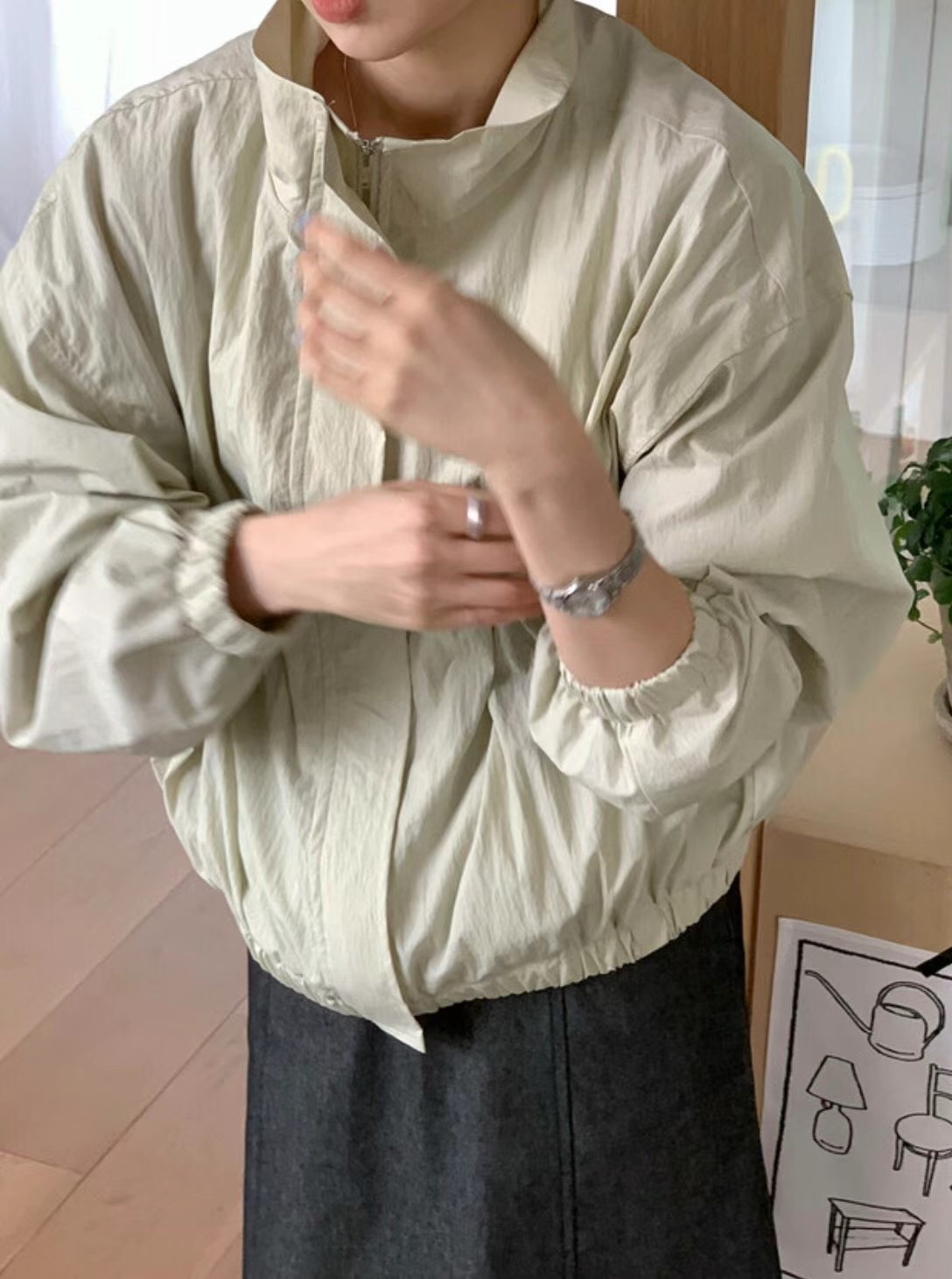 BEGUILE韓國直郵女裝新款24秋冬熱賣時尚人氣職業真品夾克FERVENT夾克