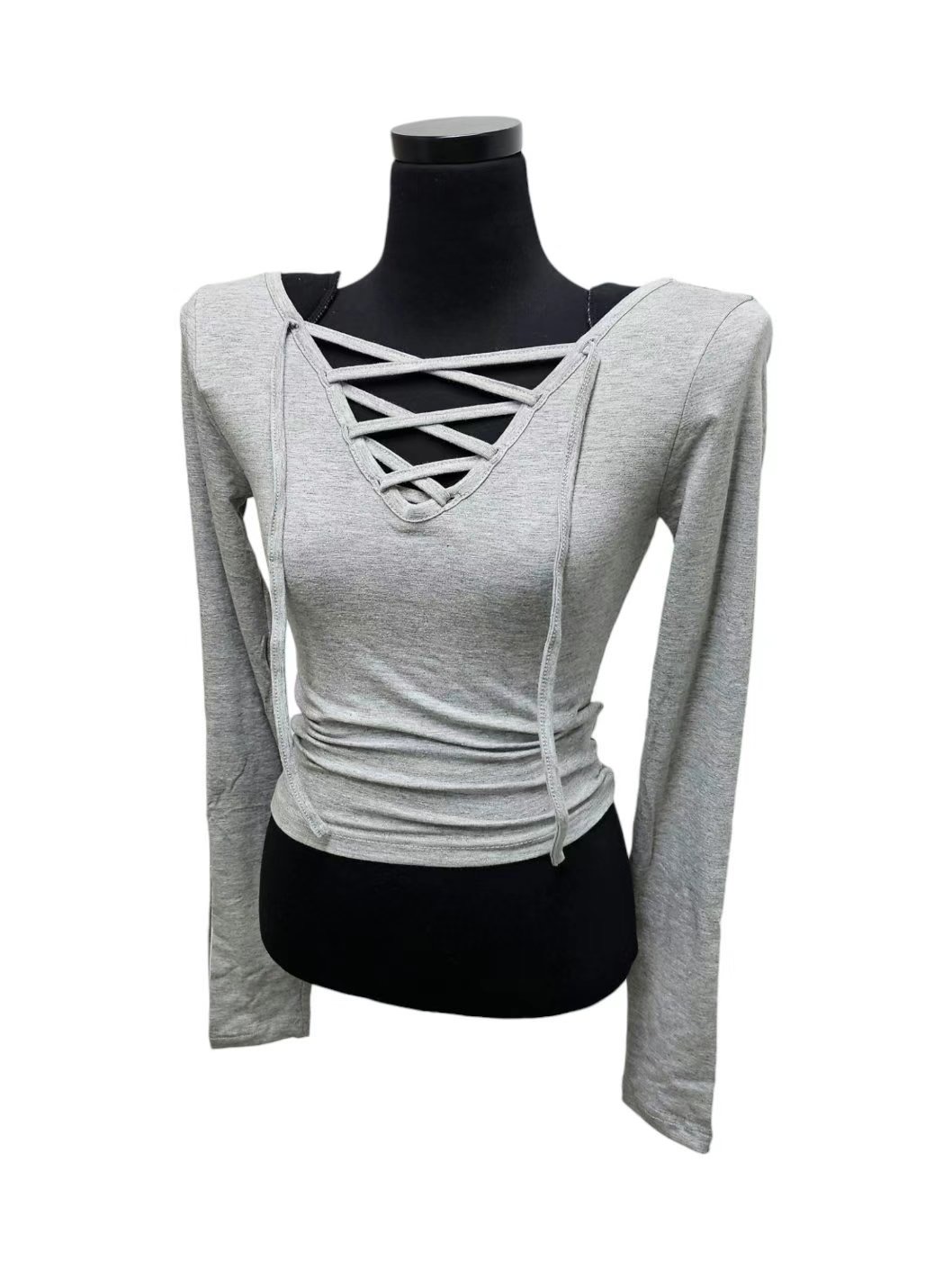 LIP STICK韓國直郵女裝新款休閑人氣職業推薦時尚熱賣長袖T恤LIP STICK長袖T恤