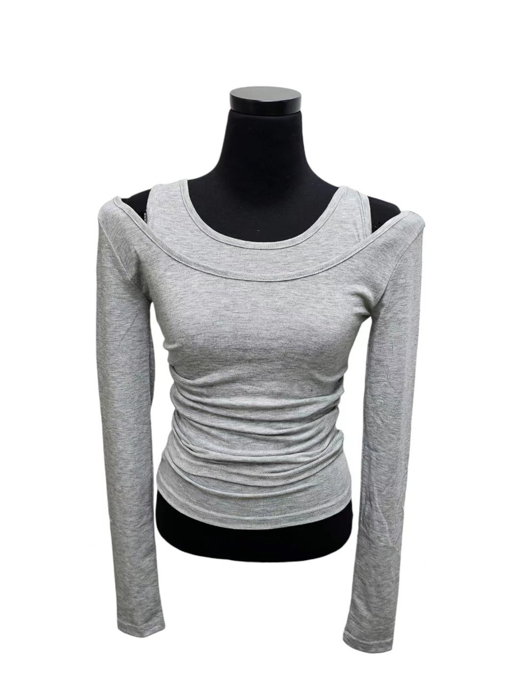 LIP STICK韓國直郵東大門實拍女裝新品休閑時尚熱賣套裝透視LIP STICK套裝圖色2