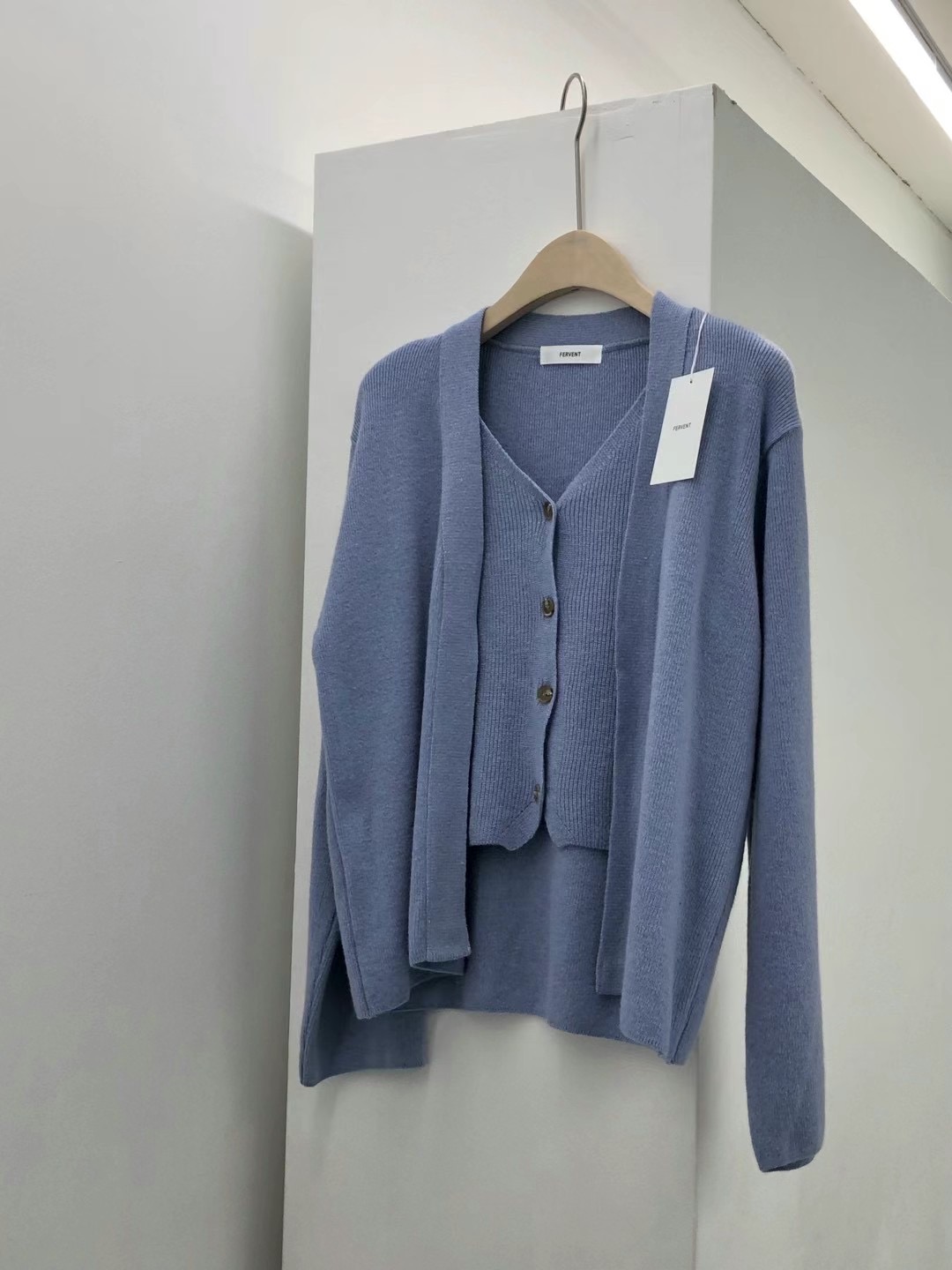 BEGUILE韓國直郵東大門代購女裝新品休閑職業24秋冬針織衫FERVENT針織衫圖色2