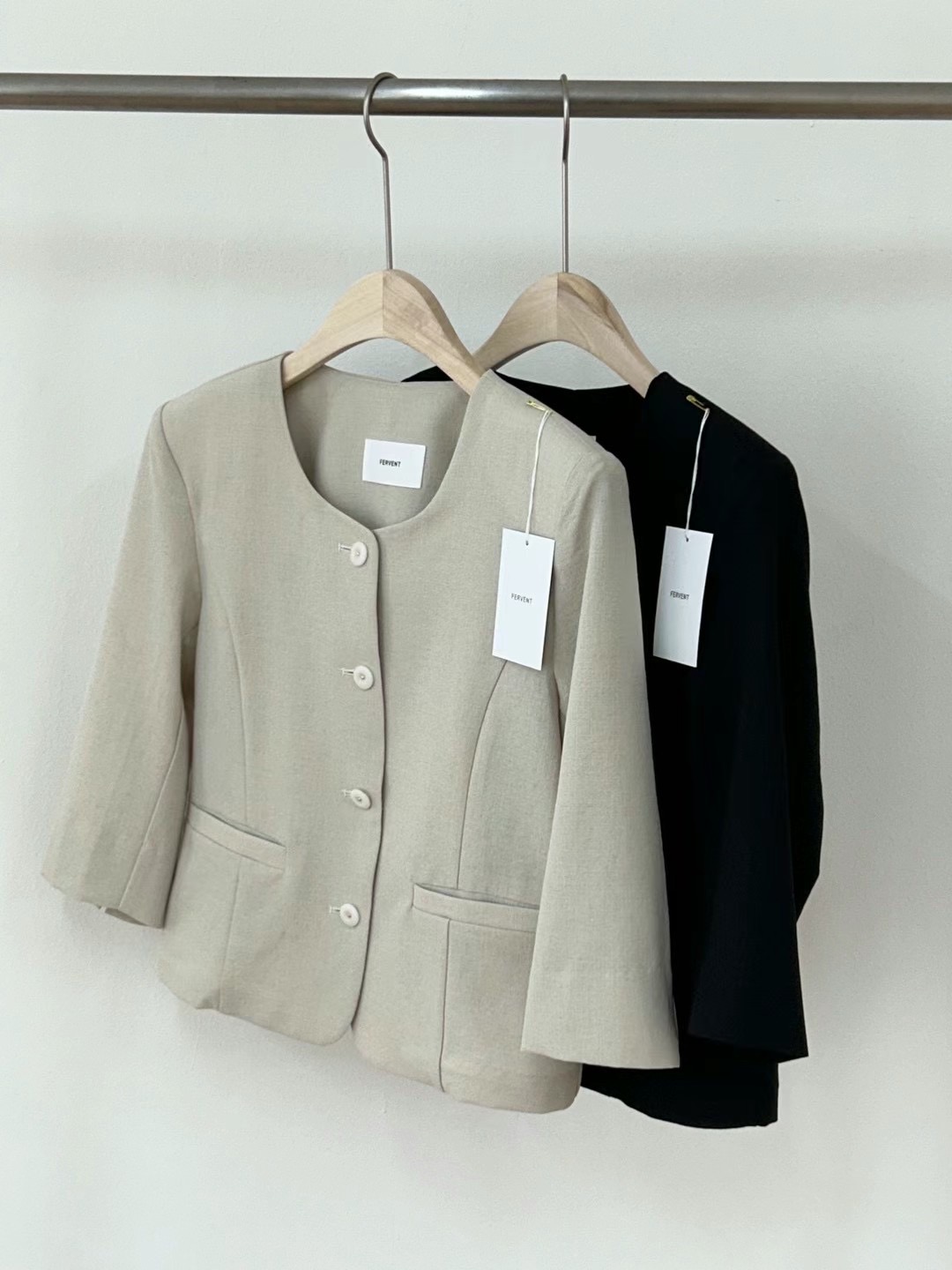 BEGUILE直郵韓國代購女裝新品時尚真品推薦24秋冬職業夾克FERVENT-2件起夾克