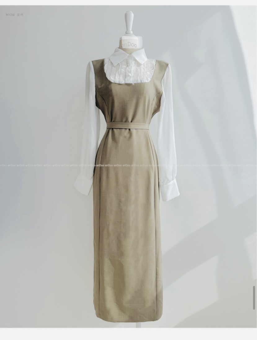 TANIA-Q直郵韓國代購女裝新款熱賣真品推薦時尚休閑連衣裙TANIA-Q連衣裙圖色2