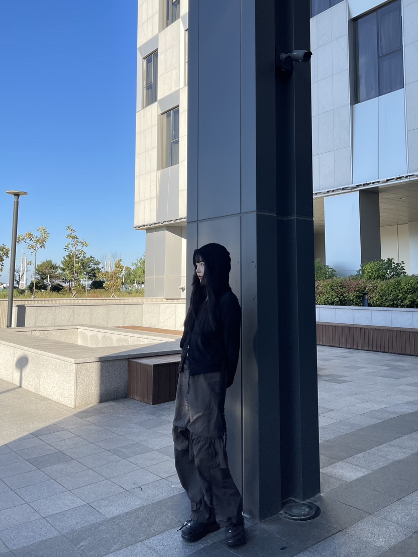 LUMEN-P韓國直郵東大門代購女裝新款人氣職業熱賣針織衫拉鏈LUMEN-P針織衫