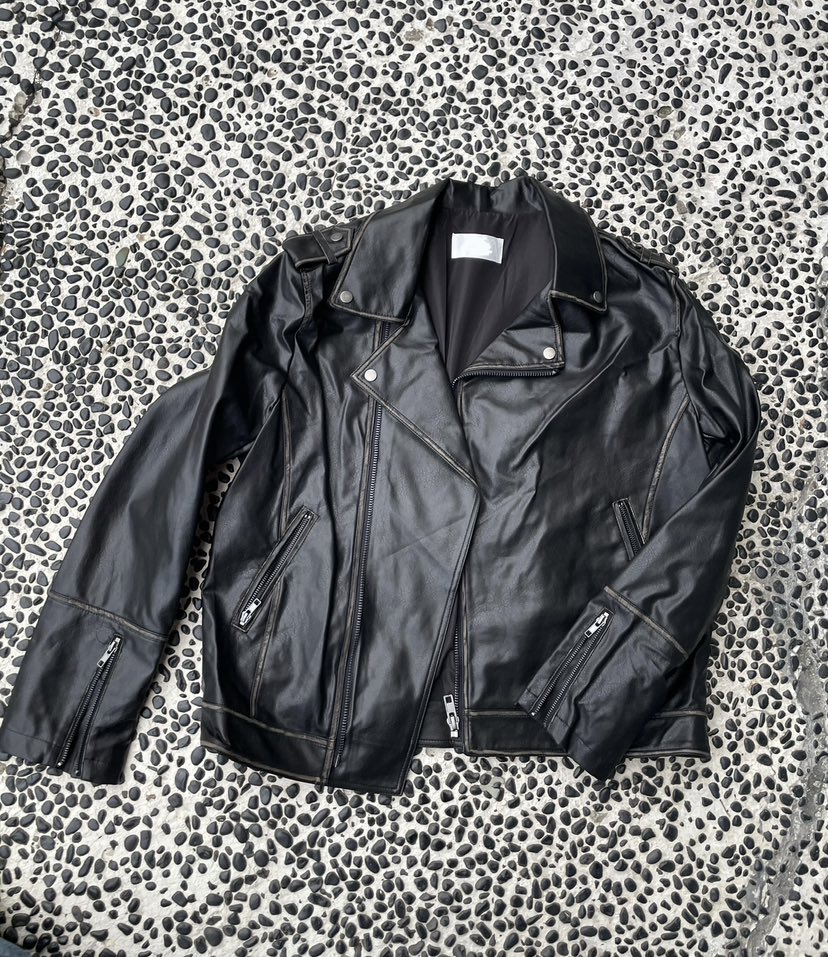 PAIRING韓國直郵東大門代購女裝新品熱賣職業時尚24秋冬皮衣PAIRING皮衣圖色1