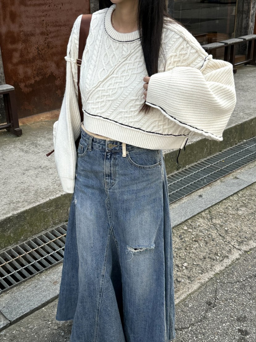 SUNDER MARKET韓國直郵東大門代購女裝新品真品推薦針織衫SUNDER MARKET針織衫