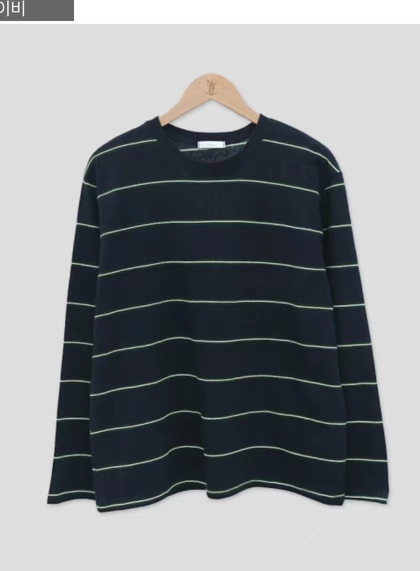 NATTY韓國直郵東大門代購女裝新款職業人氣真品休閑長袖T恤NATTY長袖T恤圖色3