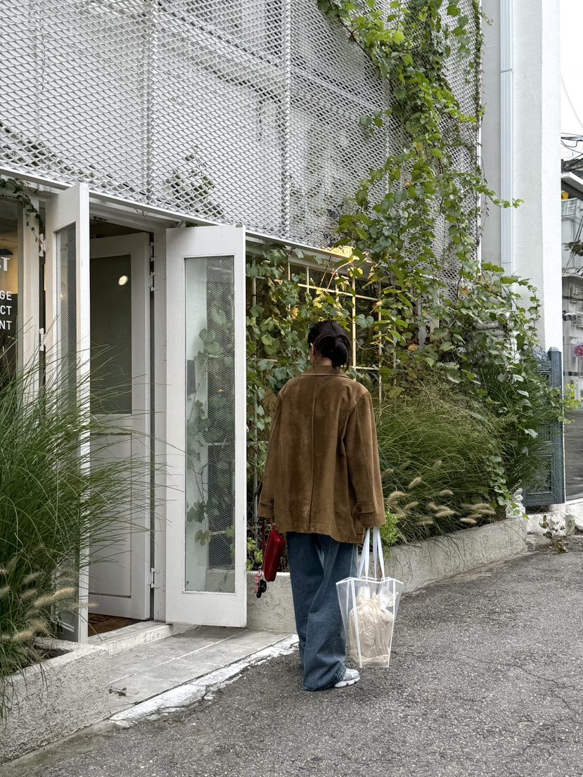 SUNDER MARKET韓國直郵女裝新款休閑職業24秋冬真品夾克SUNDER MARKET夾克