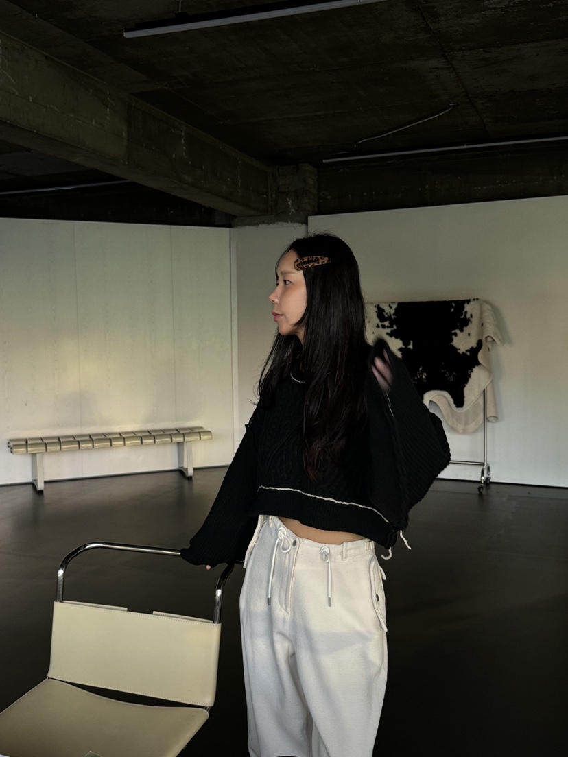 SUNDER MARKET直郵韓國代購女裝新款休閑真品職業人氣休閑褲SUNDER MARKET休閑褲