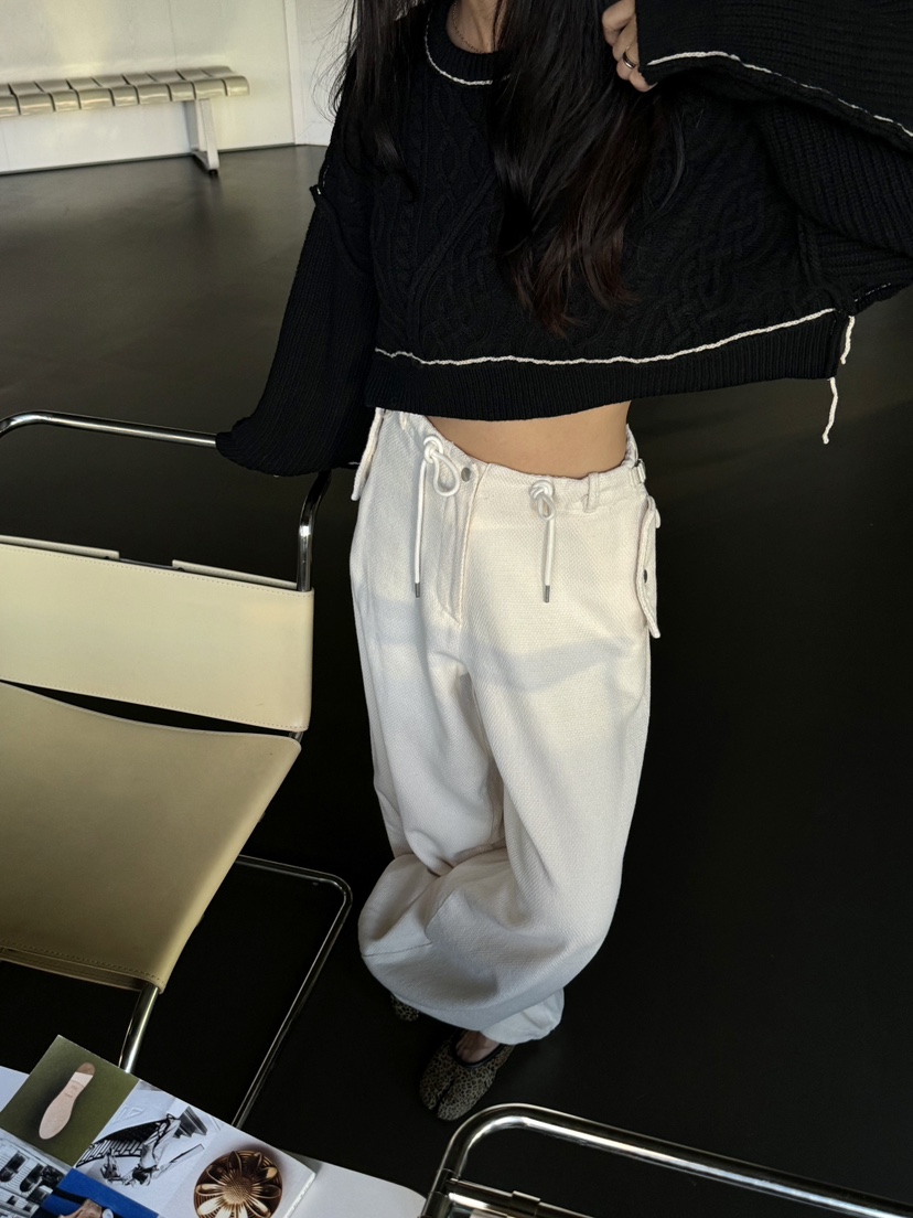 SUNDER MARKET直郵韓國代購女裝新款休閑真品職業人氣休閑褲SUNDER MARKET休閑褲