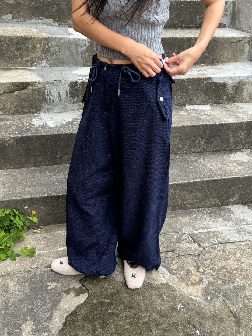 SUNDER MARKET直郵韓國代購女裝新款休閑真品職業人氣休閑褲SUNDER MARKET休閑褲