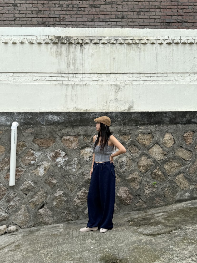 SUNDER MARKET直郵韓國代購女裝新款休閑真品職業人氣休閑褲SUNDER MARKET休閑褲