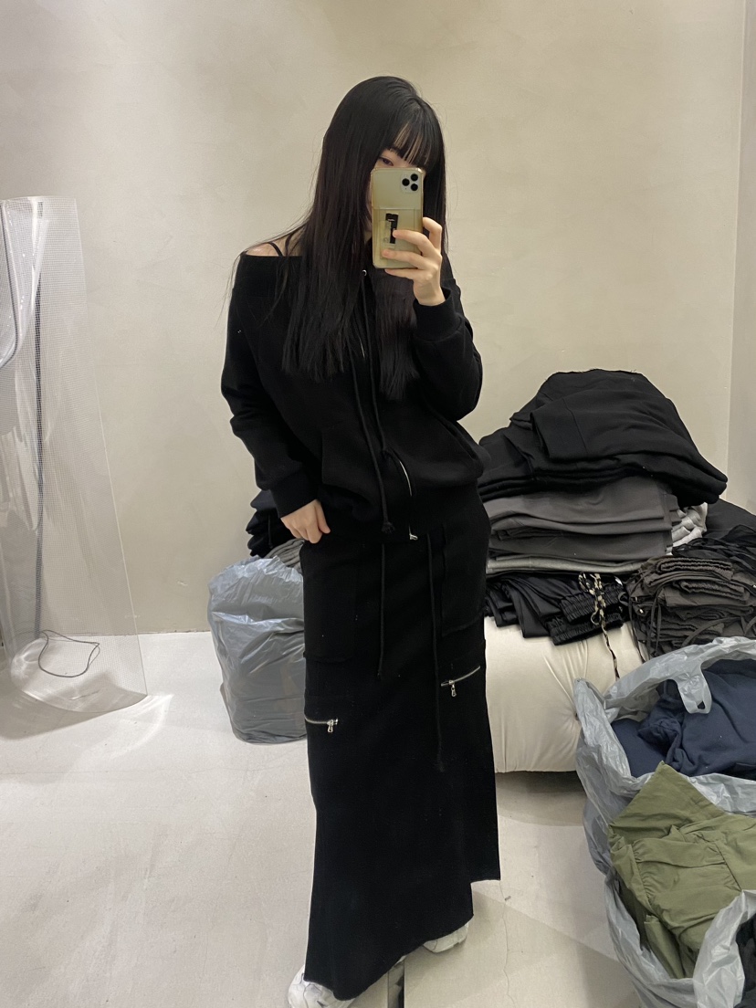LUMEN-P韓國直郵東大門實拍女裝新品休閑人氣時尚職業長裙LUMEN-P長裙