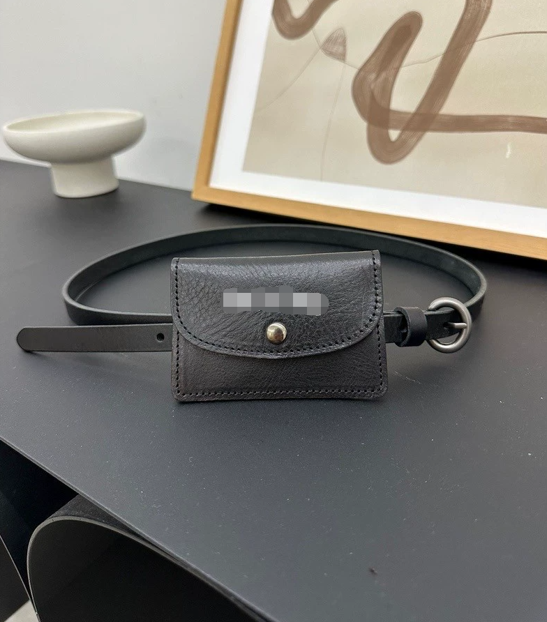 EO直郵韓國代購女裝新款24秋冬真品休閑人氣職業時尚腰包EO腰包圖色1