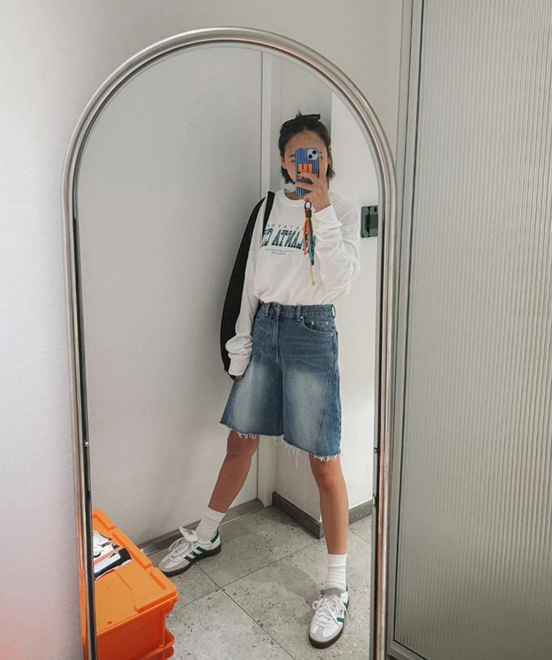 like core/COREBLUE韓國直郵東大門實拍女裝新品真品短褲like core/COREBLUE短褲